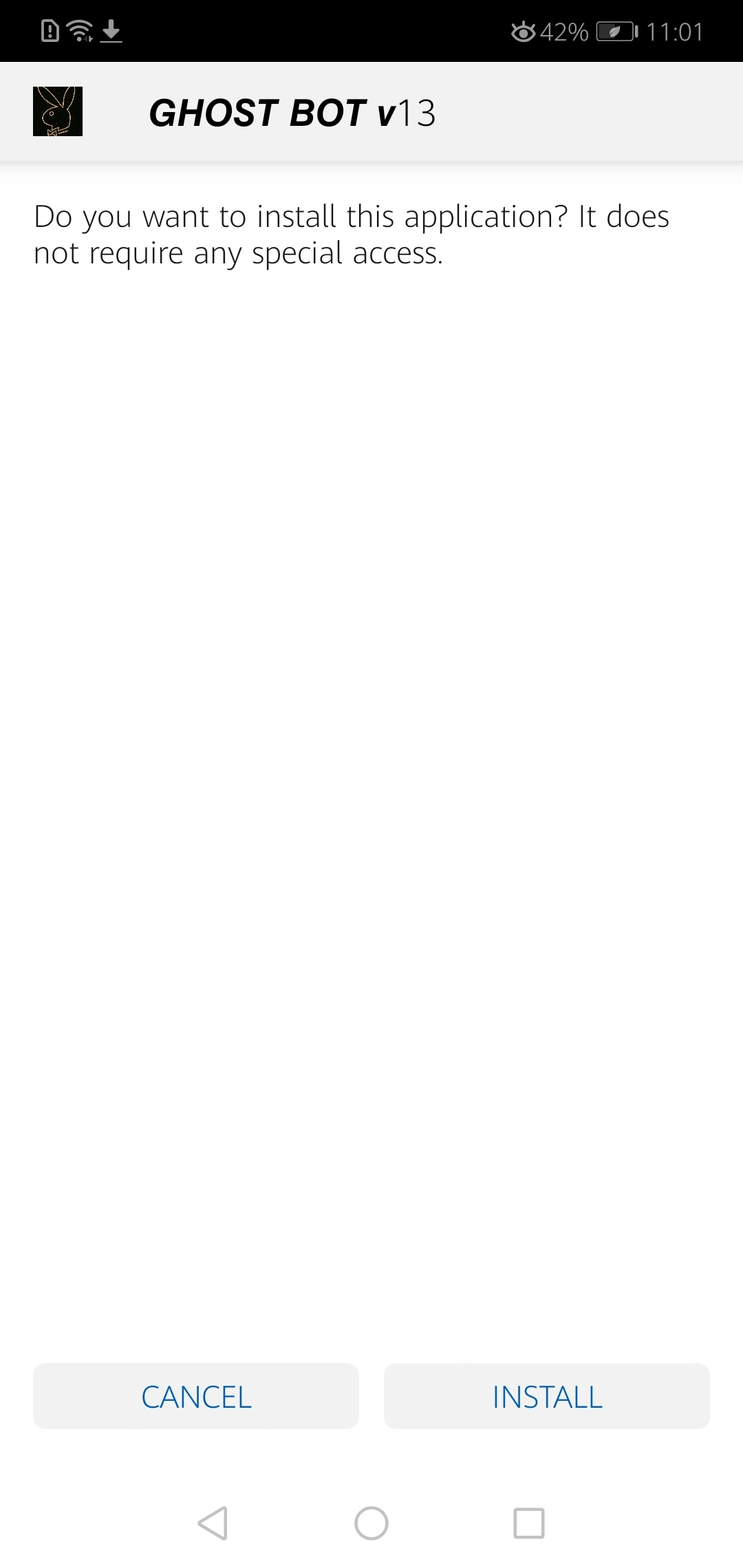 Screenshot Of Ghost Bot